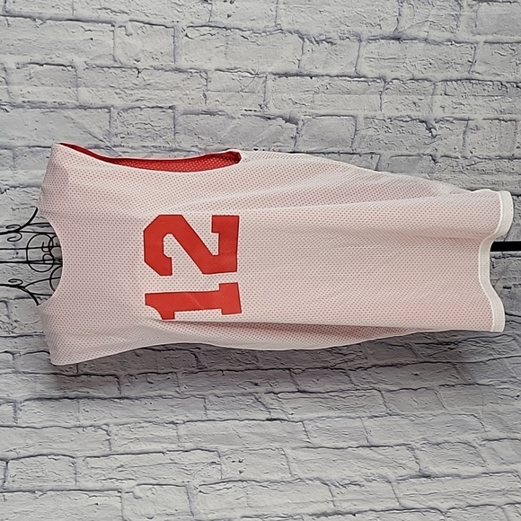 ALLESON‎ ATHLETIC ATLANTA HAWKS Reversible Jersey Numbers 12,13 Large - Picture 3 of 6